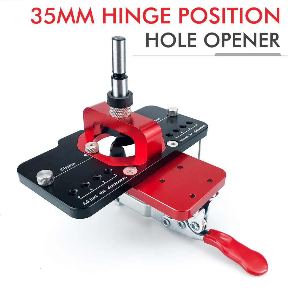 35mm Concealed Door Hinge Jig  - огляд і ціна Woodworking Router Templates