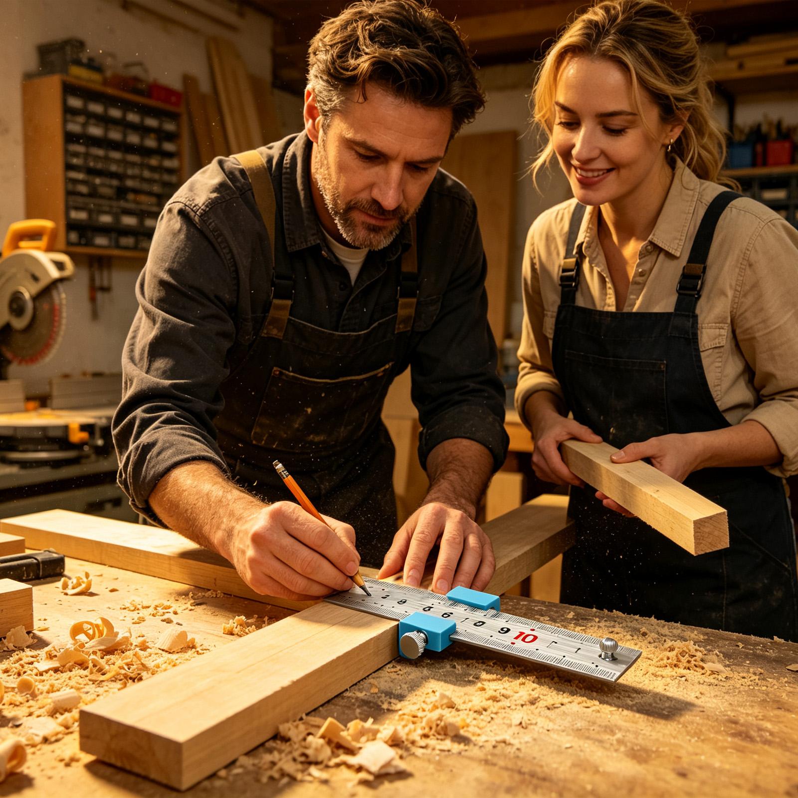 Carpentry Tools Carpentry Rule - огляд і ціна Woodworking Ruler