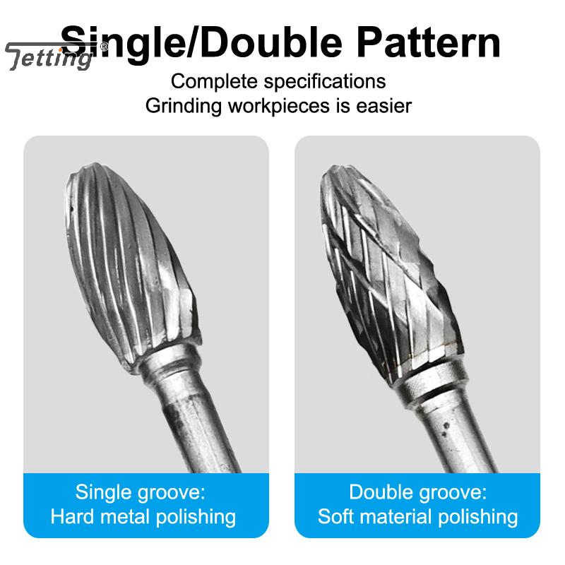 10Pcs Tungsten Carbide Burr Ki - огляд і ціна Woodworking Files And Rasps