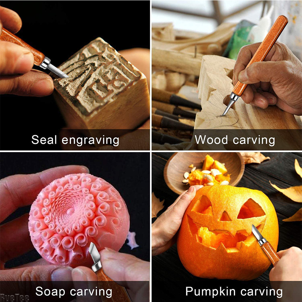 12Pcs SK2 Woodworking Carving  - огляд і ціна Woodworking Crafts