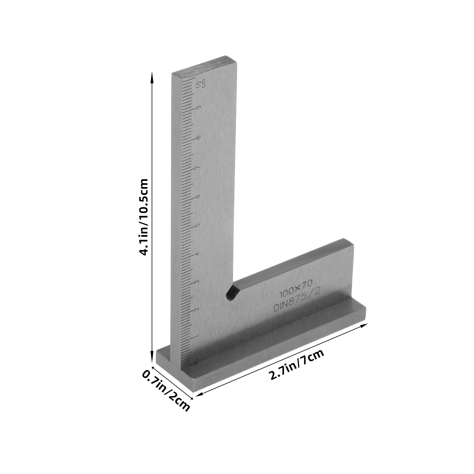 Steel Square Dual Scale Wide S - огляд і ціна Woodworking Ruler